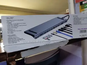 USB Dock Station With 12 Ports