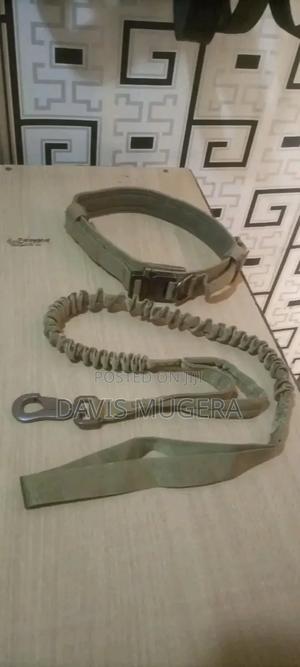 Tactical Military Dog Bungee Leash Collar Set, Heavy Duty - thumbnail 2