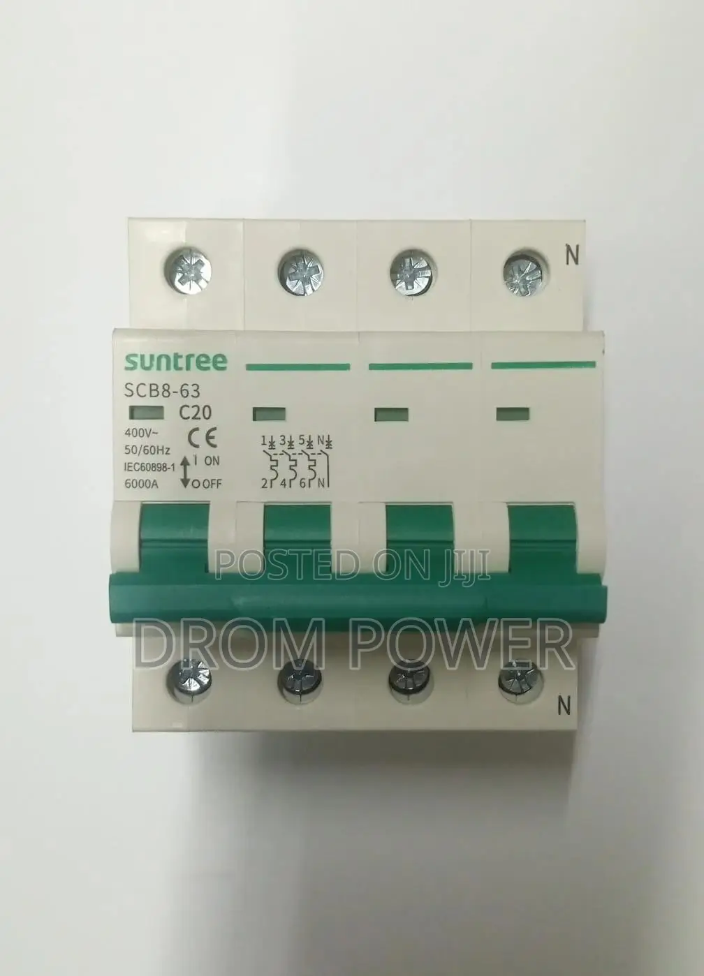 AC Breaker 4P 20A