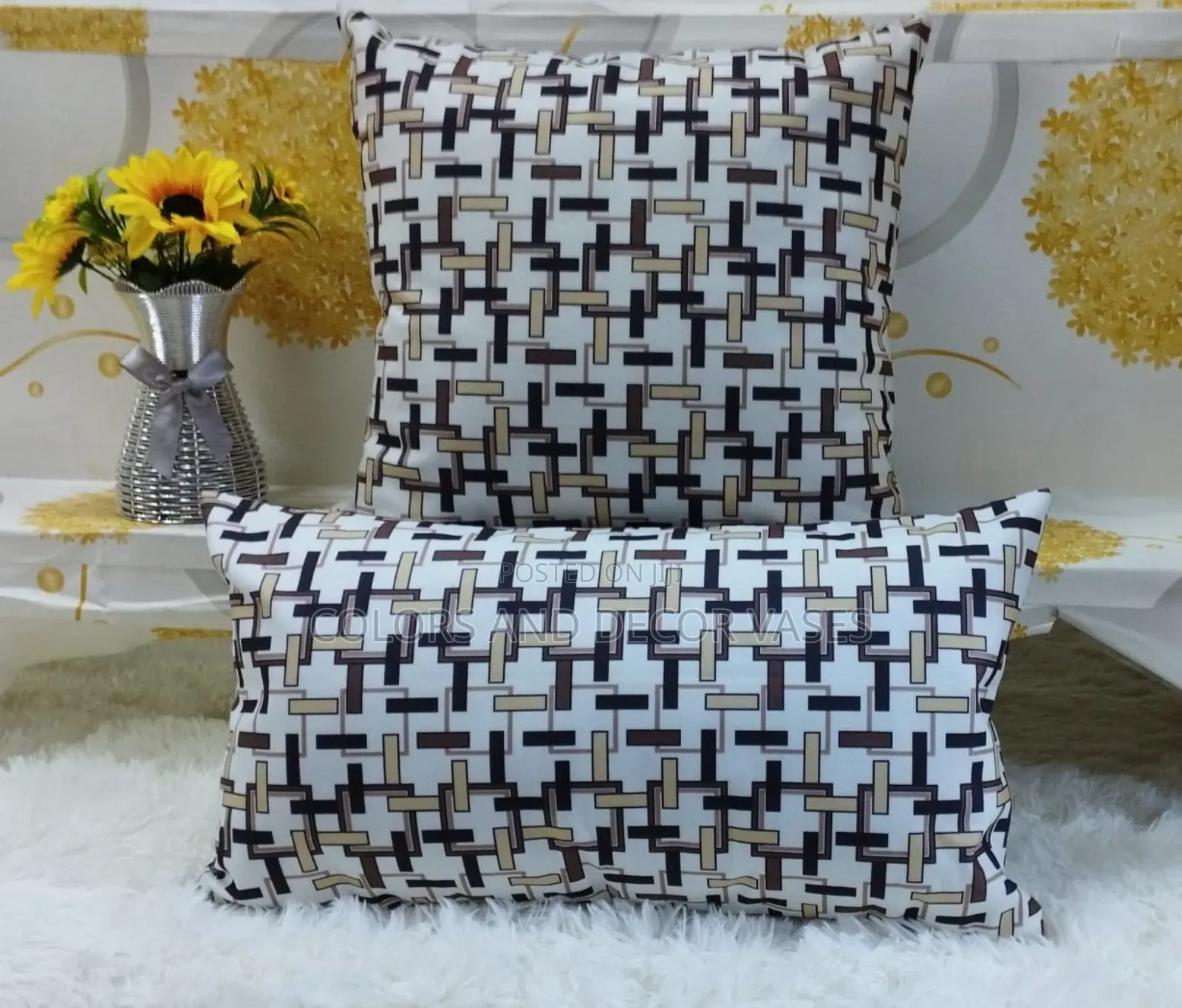 Throw Fibre Pillows and Covers