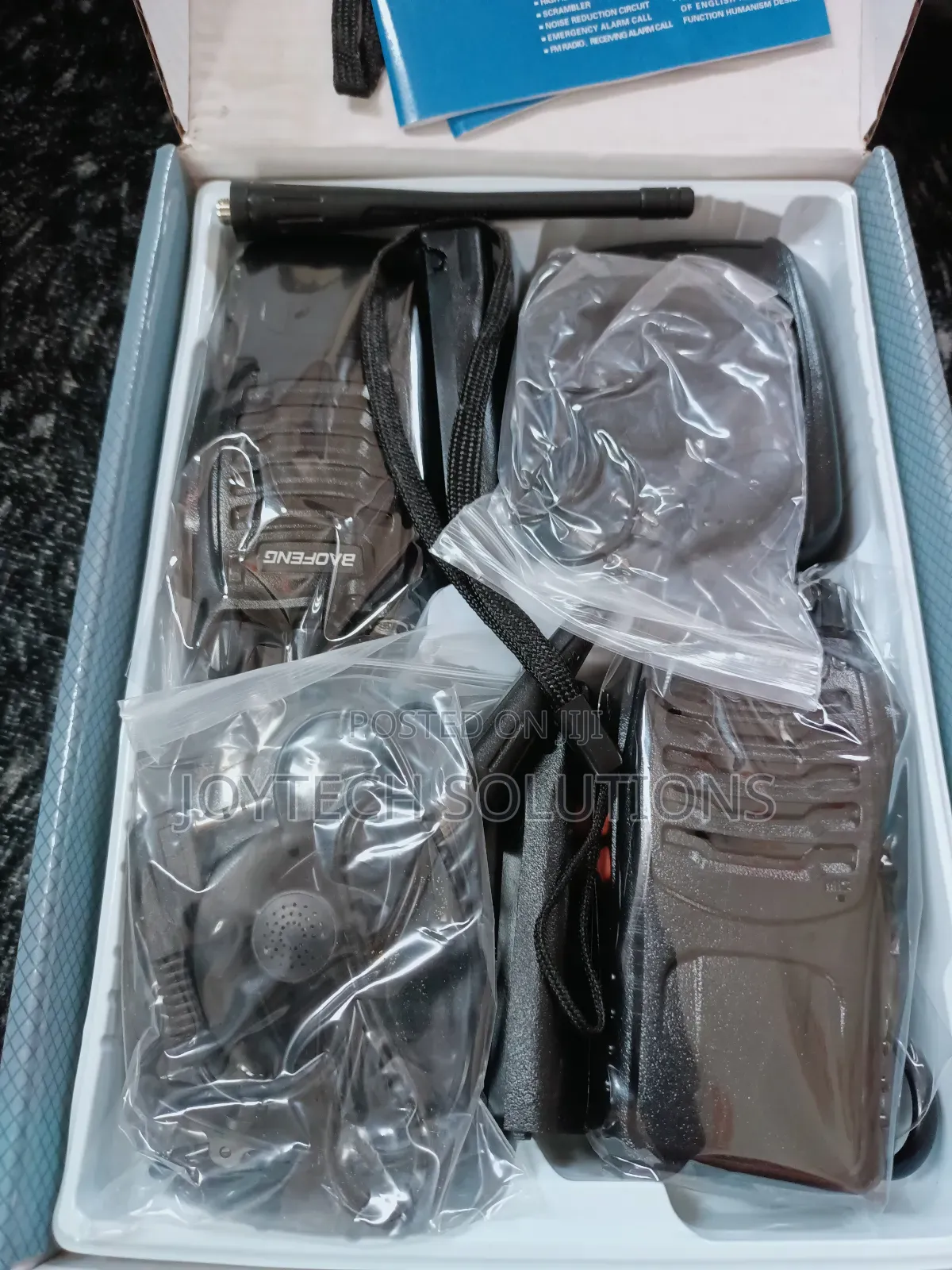 Baofeng Walkie Talkies 5kms Long Range 2pcs Hand Held Radio