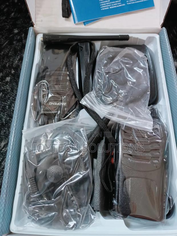 Baofeng Walkie Talkies 5kms Long Range 2pcs Hand Held Radio - thumbnail 3