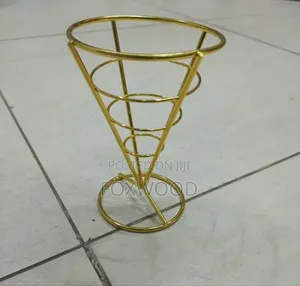 Chips Basket Conical Gold