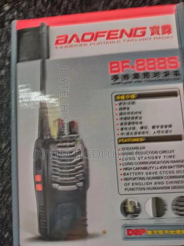 Baofeng Walkie Talkies 5kms Long Range 2pcs Hand Held Radio - thumbnail 4