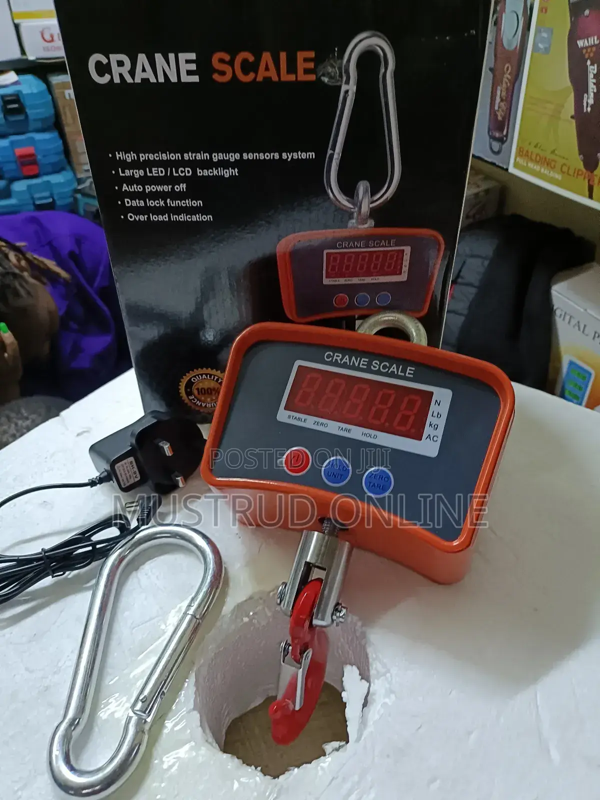 Crane Scale- Half Tone, 500kg