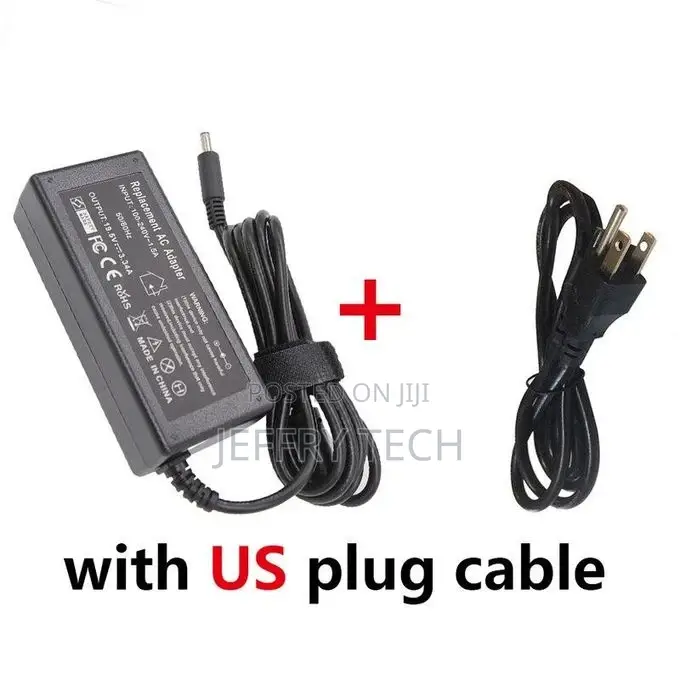 19.5V 3.34A 65W 4.5x3.0mm AC Laptop Adapter for Dell XPS 12