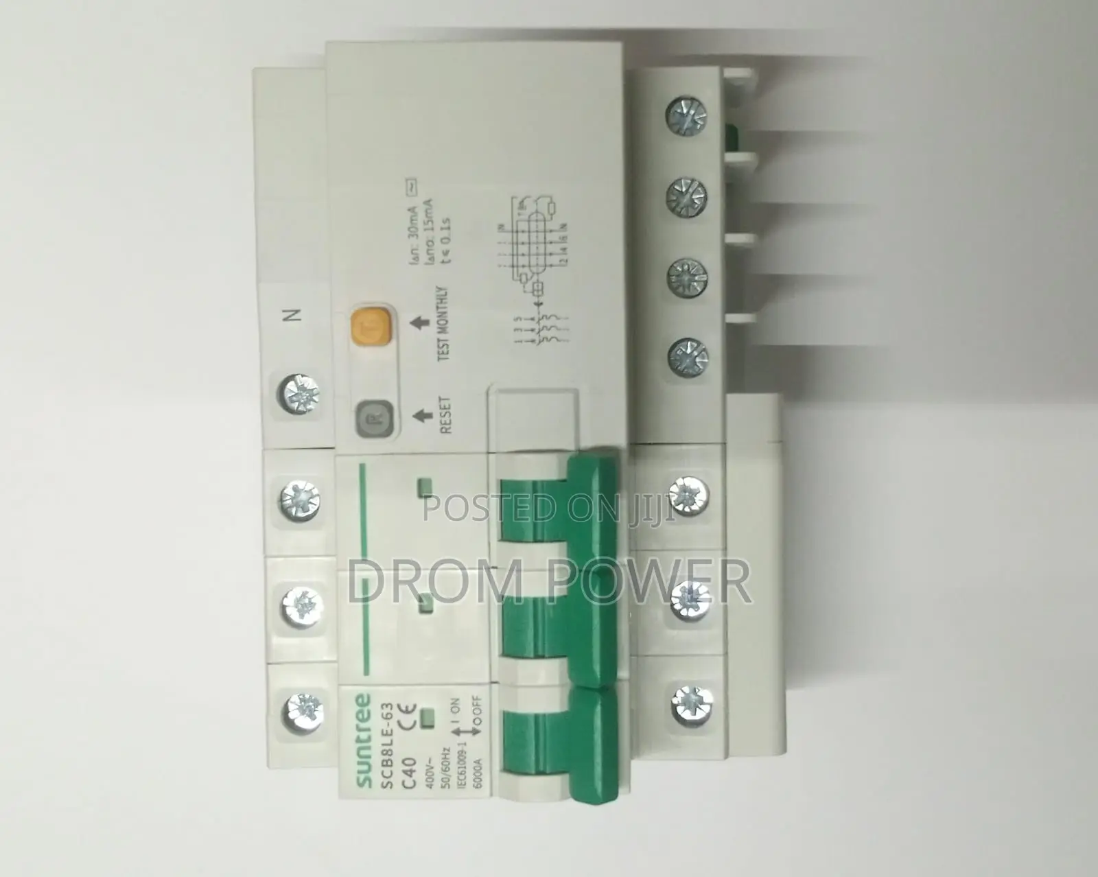 AC Breaker 4P+L 40A