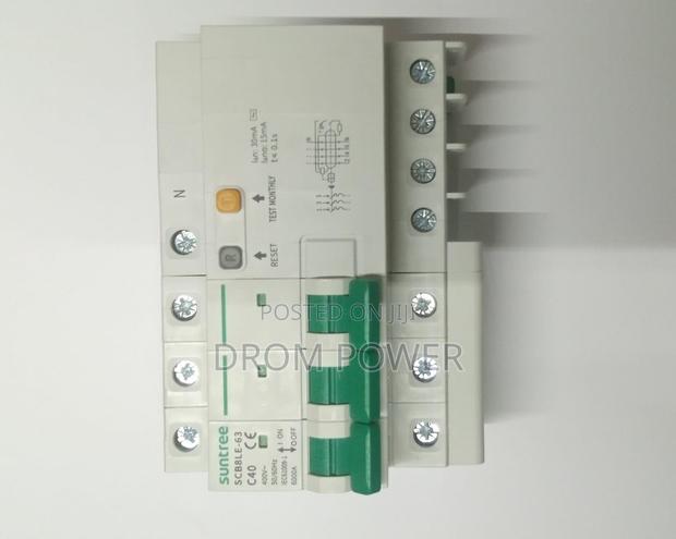 AC Breaker 4P+L 40A
