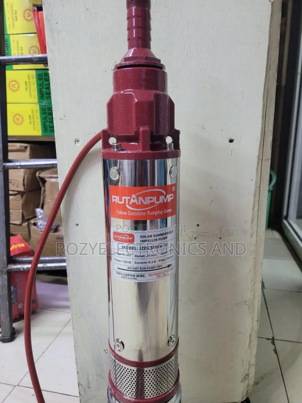 Submasible Solar Pump 750watts96 V - main view