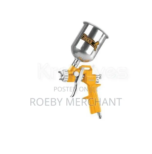 Ingco Commercial Air Spray Gun Metallic 400cc