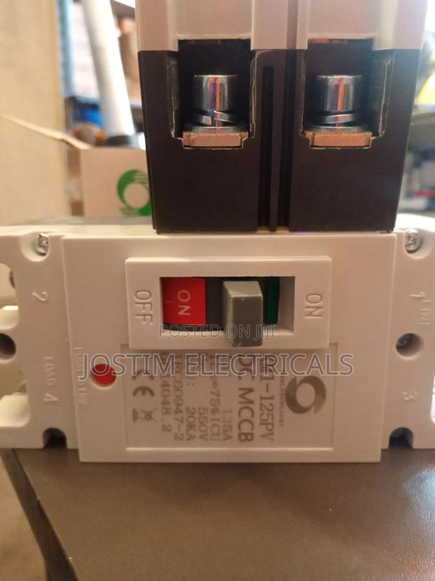 125A Solar System Circuit Breaker McCb - main view