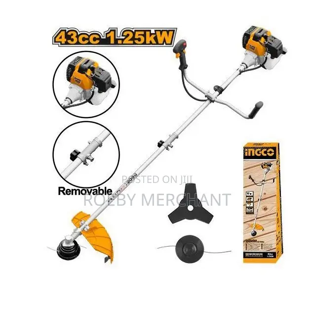 Ingco Gasoline Grass Trimmer and Bush Cutter 1.25kw(2HP)