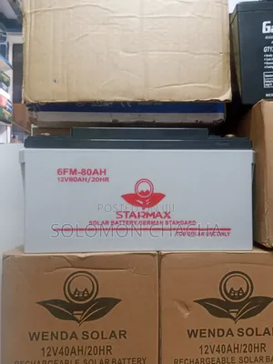 Starmax 6fm- 80ah 12V 20hr Solar Battery
