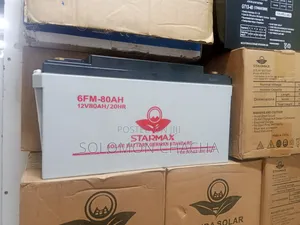 Starmax 6fm- 80ah 12V 20hr Solar Battery
