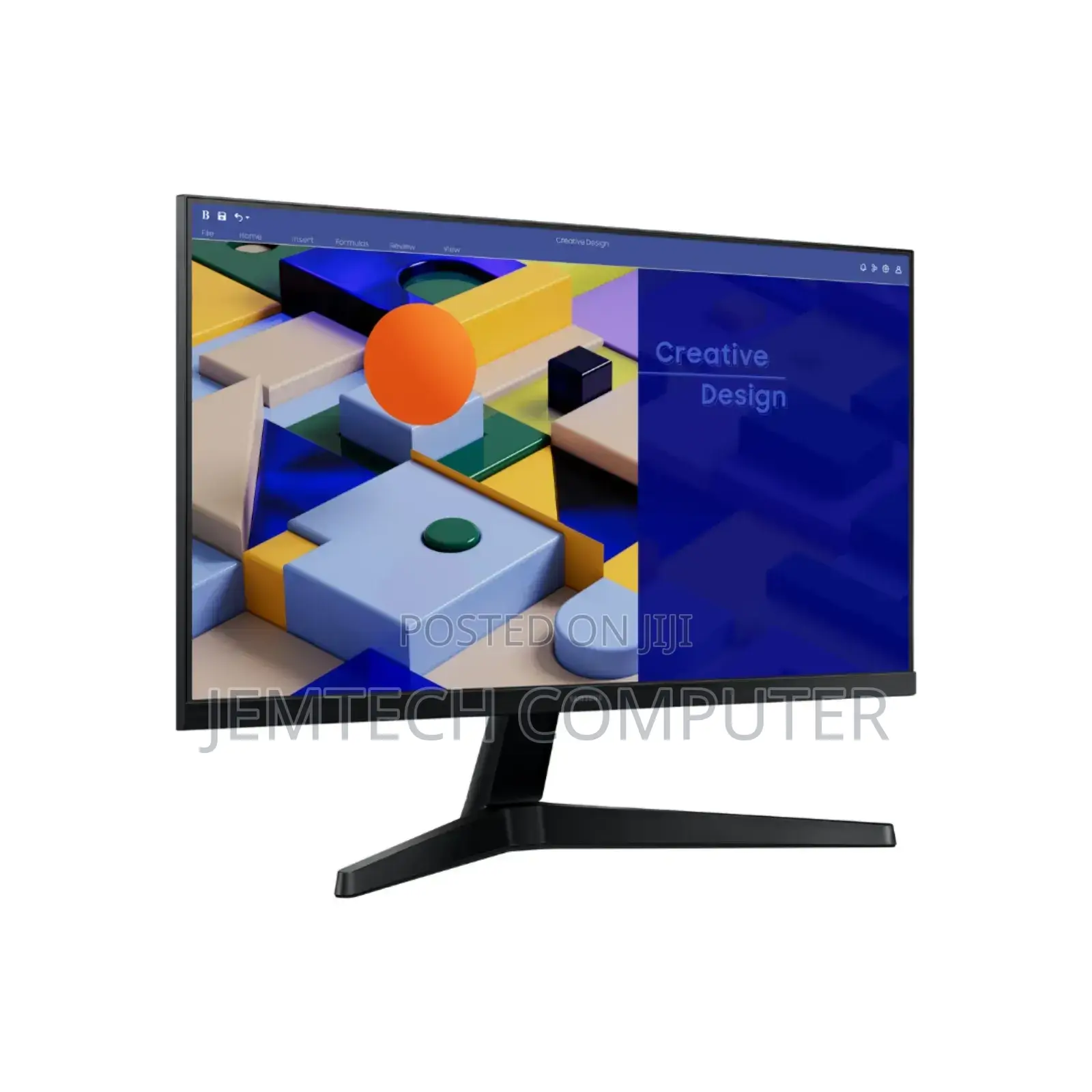 Samsung Essential 24" FHD Monitor, 1 VGA, 1 HDMI 1.4