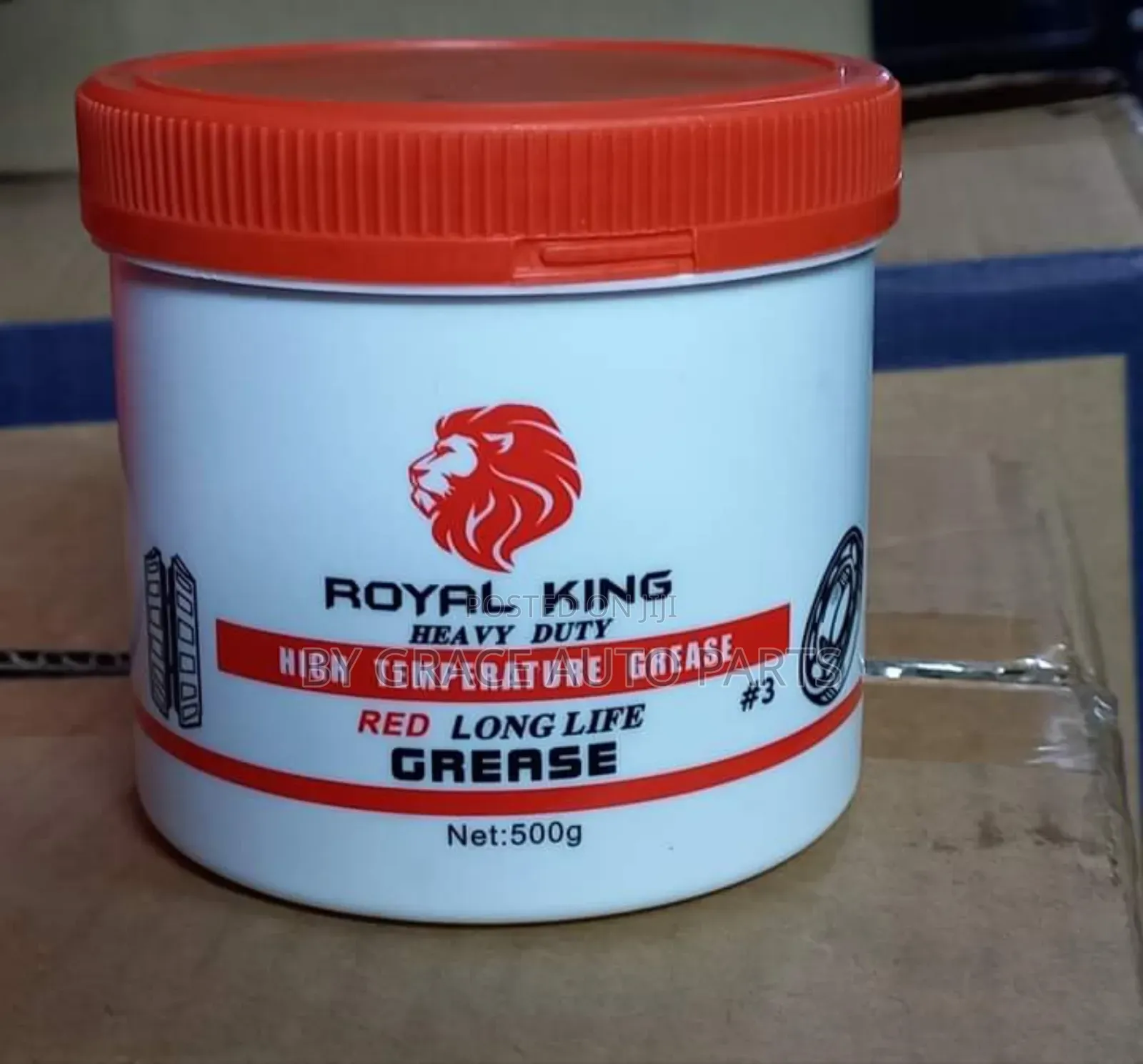 High Temperature Heavy Duty Red Grease.