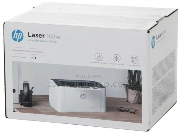 HP Laser 107a Printer, Print - USB Interface - main view