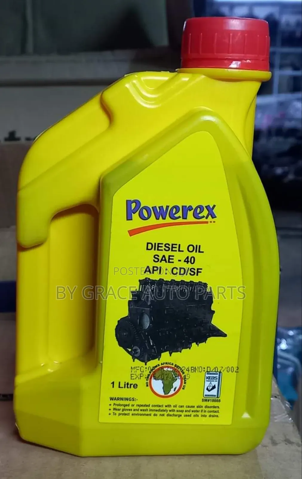 Powerex Diesel Engine Oil.
