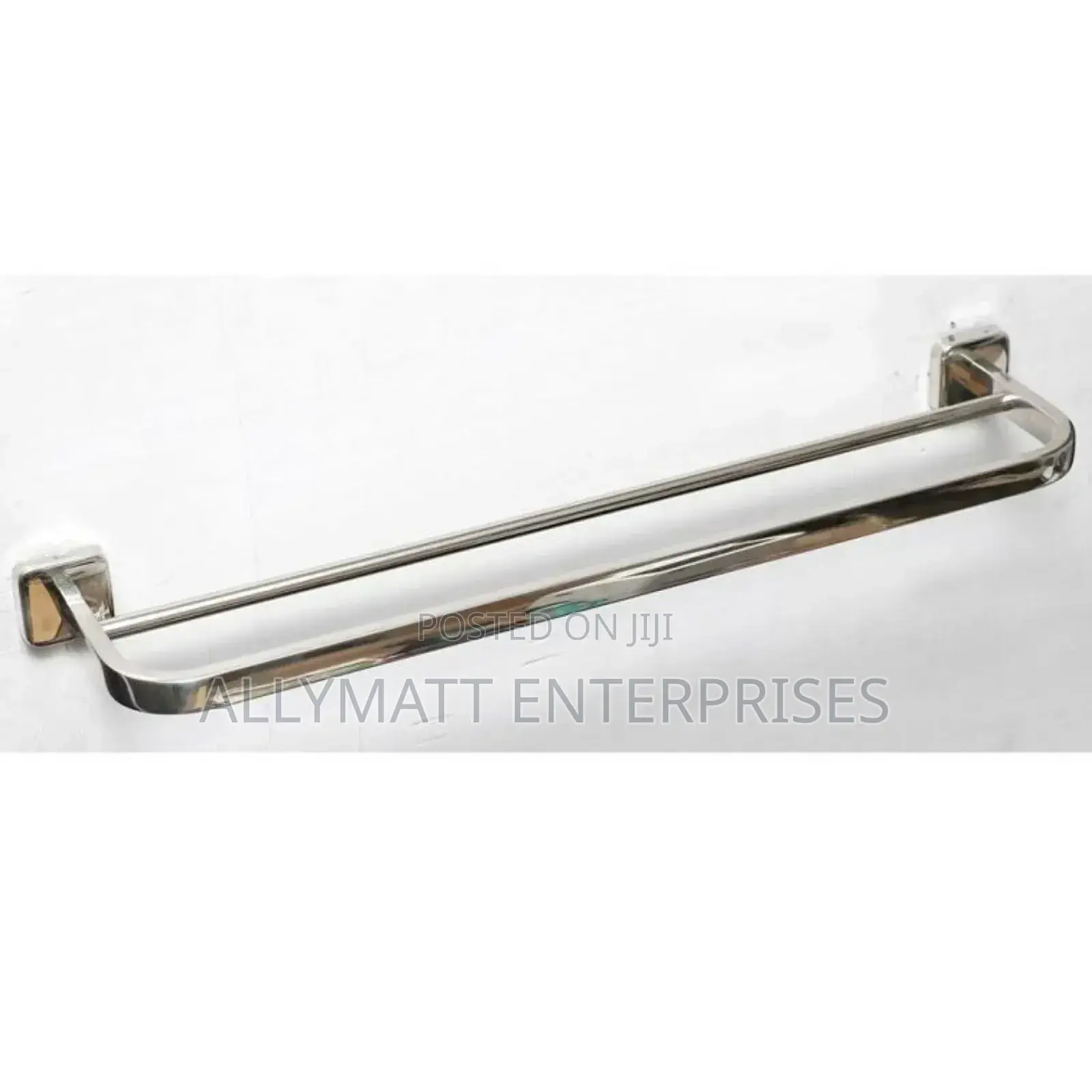 Silver Towel Double Rail S
