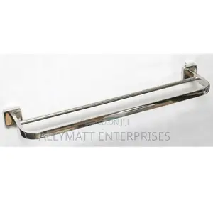 Silver Towel Double Rail S