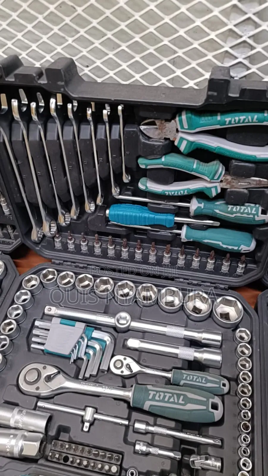 Total Socket Wrench Set Plus Spanners.