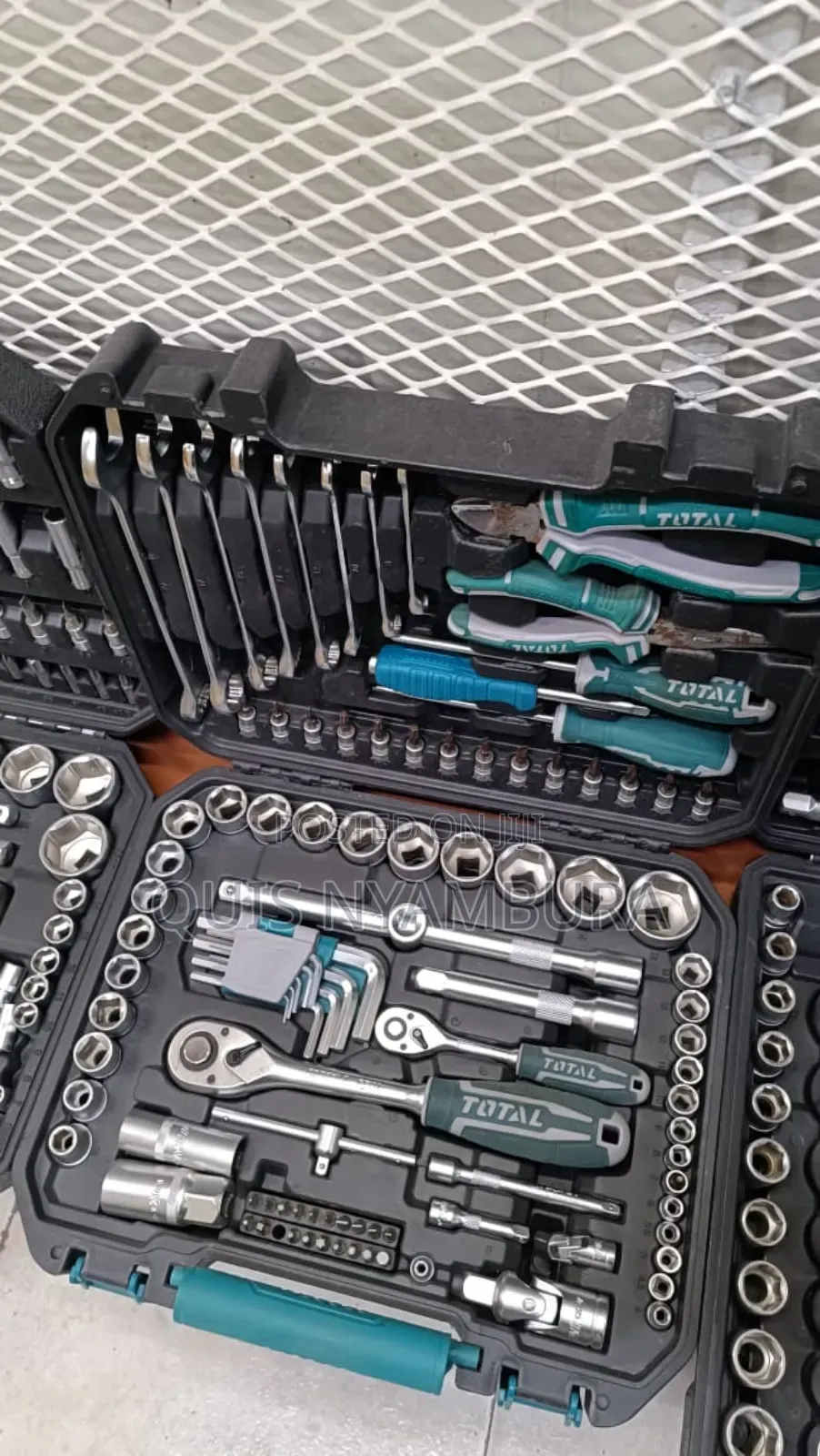 Total Socket Wrench Set Plus Spanners.