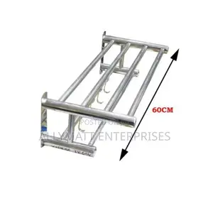 Silver Towel Rack