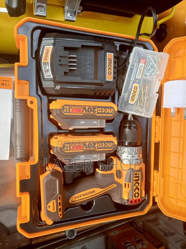 INGCO Brushless Cordless Impact Drill - thumbnail 4