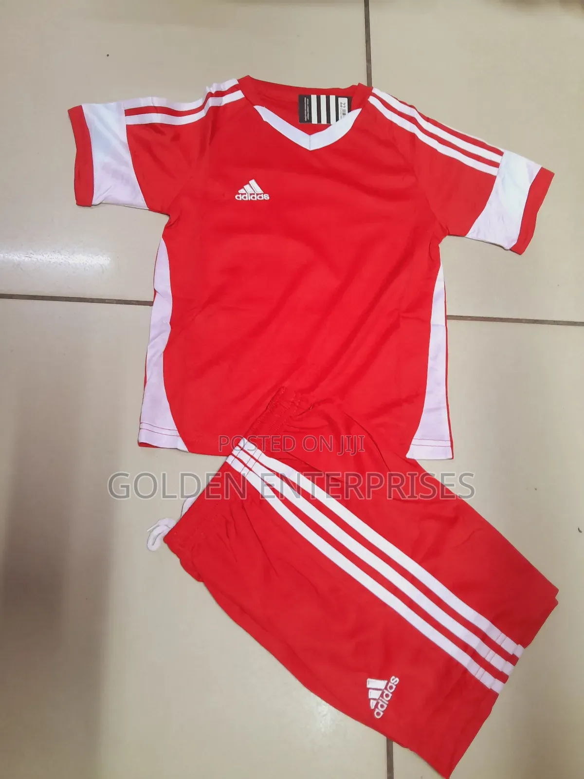 Adidas Red Kid's School Jersey