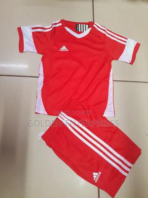 Adidas Red Kid's School Jersey - thumbnail 2