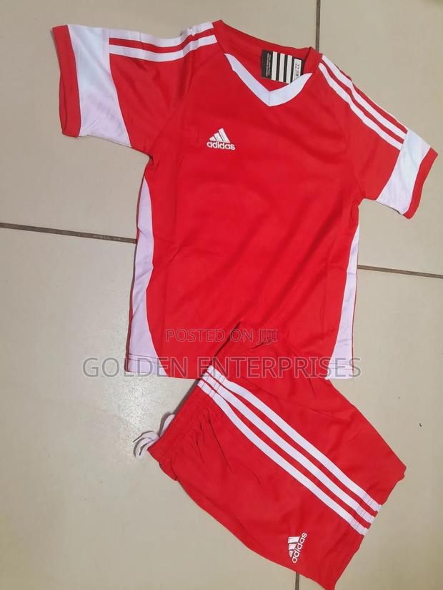 Red Kid's School Jersey - main view