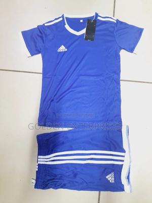 Blue Kid's School Jersey - thumbnail 2