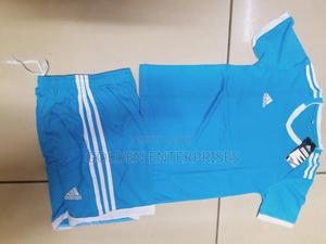 Light Blue Kid's School Jersey - thumbnail 2