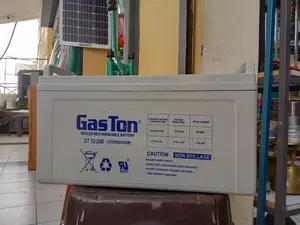 Gaston 200ah Free Maintanance Gel Battery