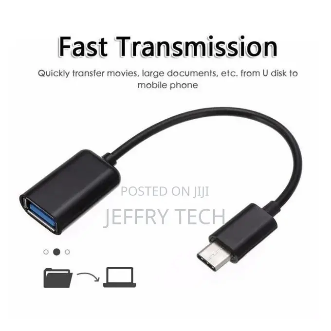 Usb Type-C Otg Adapter Data Cable Adapter Harging Cables To