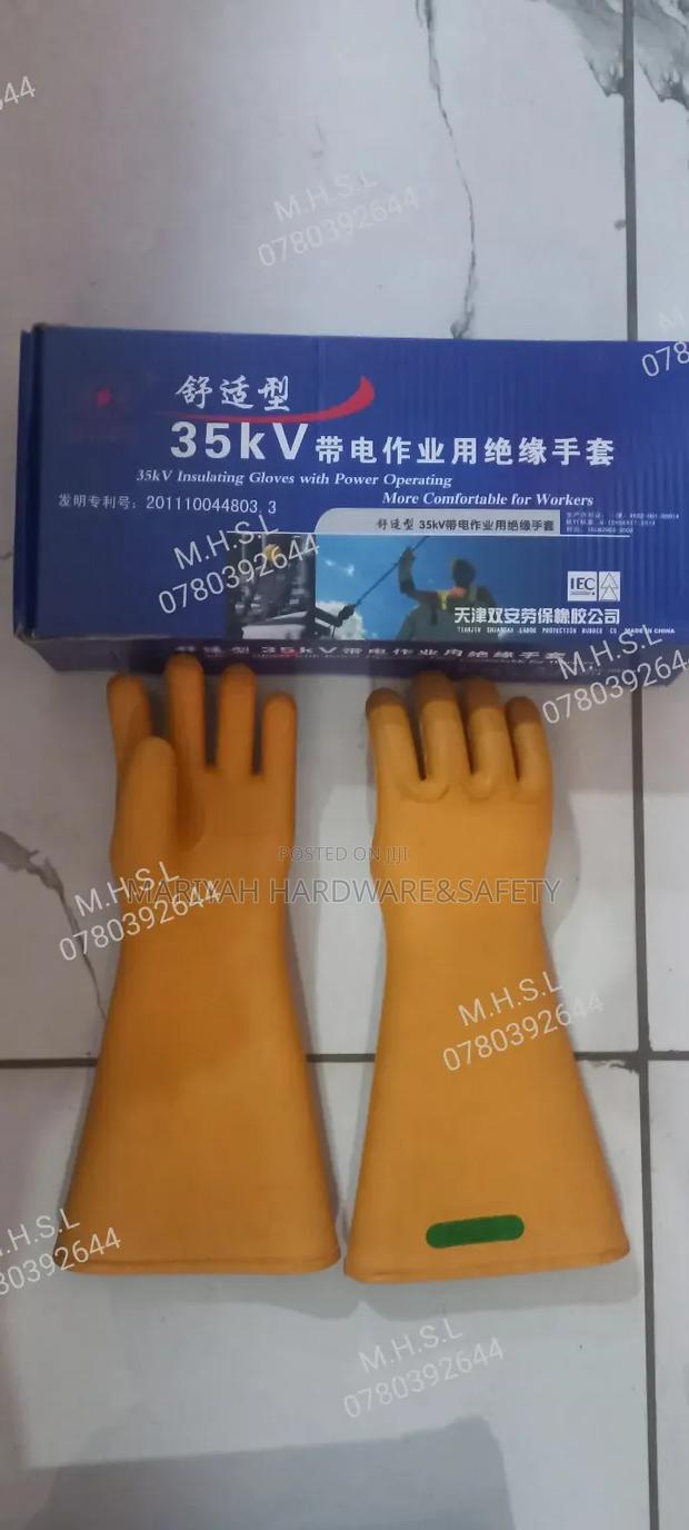 High Voltage 35kv Insulated Gloves