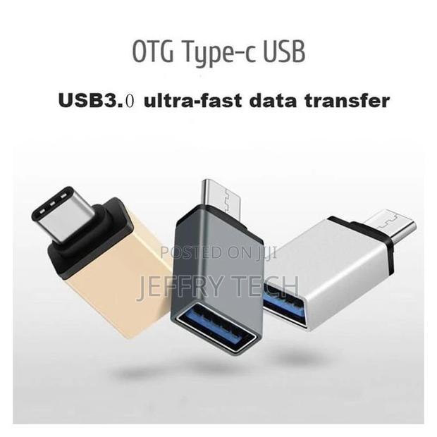 Type-C Usb-C Otg Converter for All Type-C Phone Usb 3.0 Typ - thumbnail 3