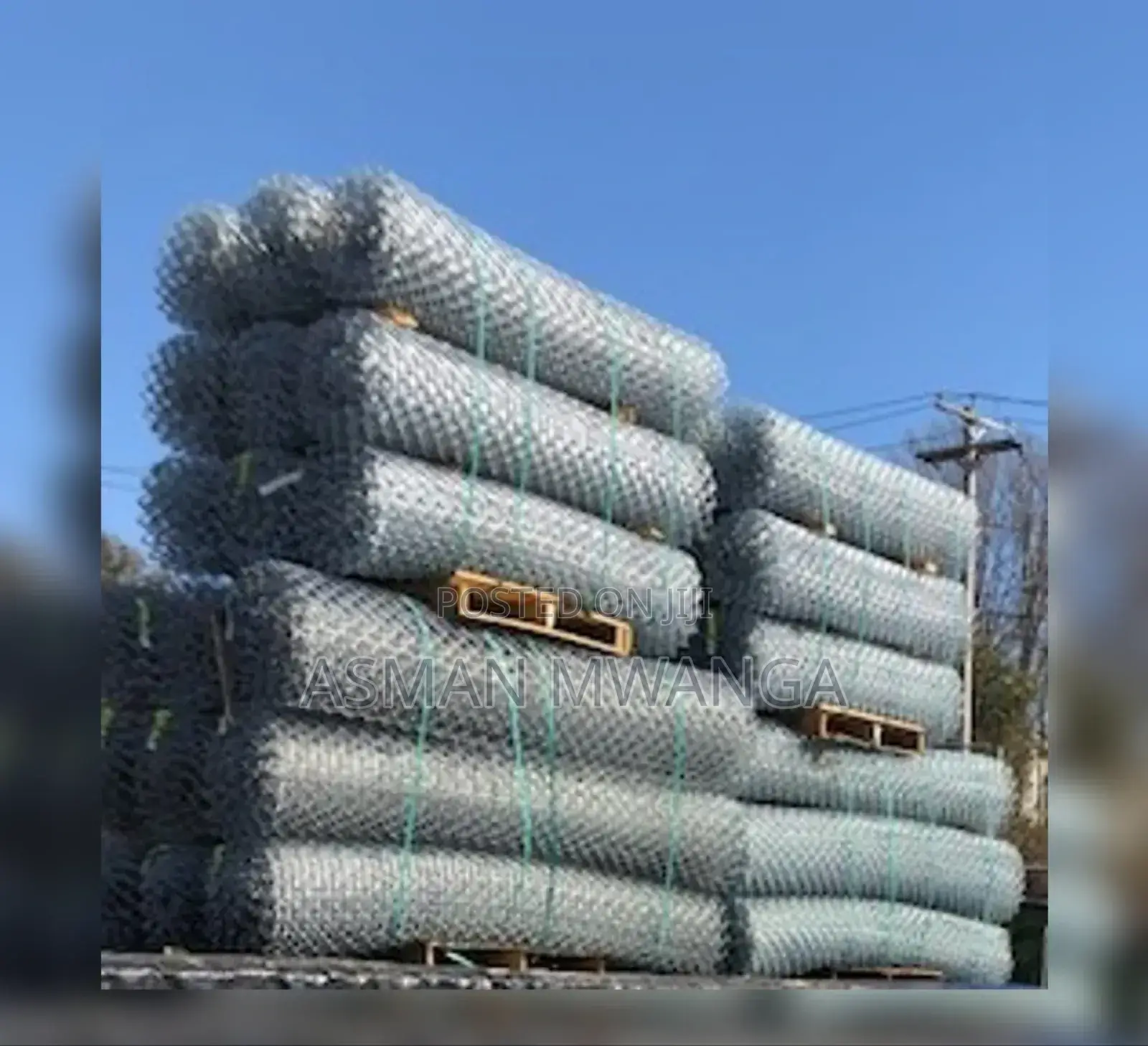 Galvanised Chainlink