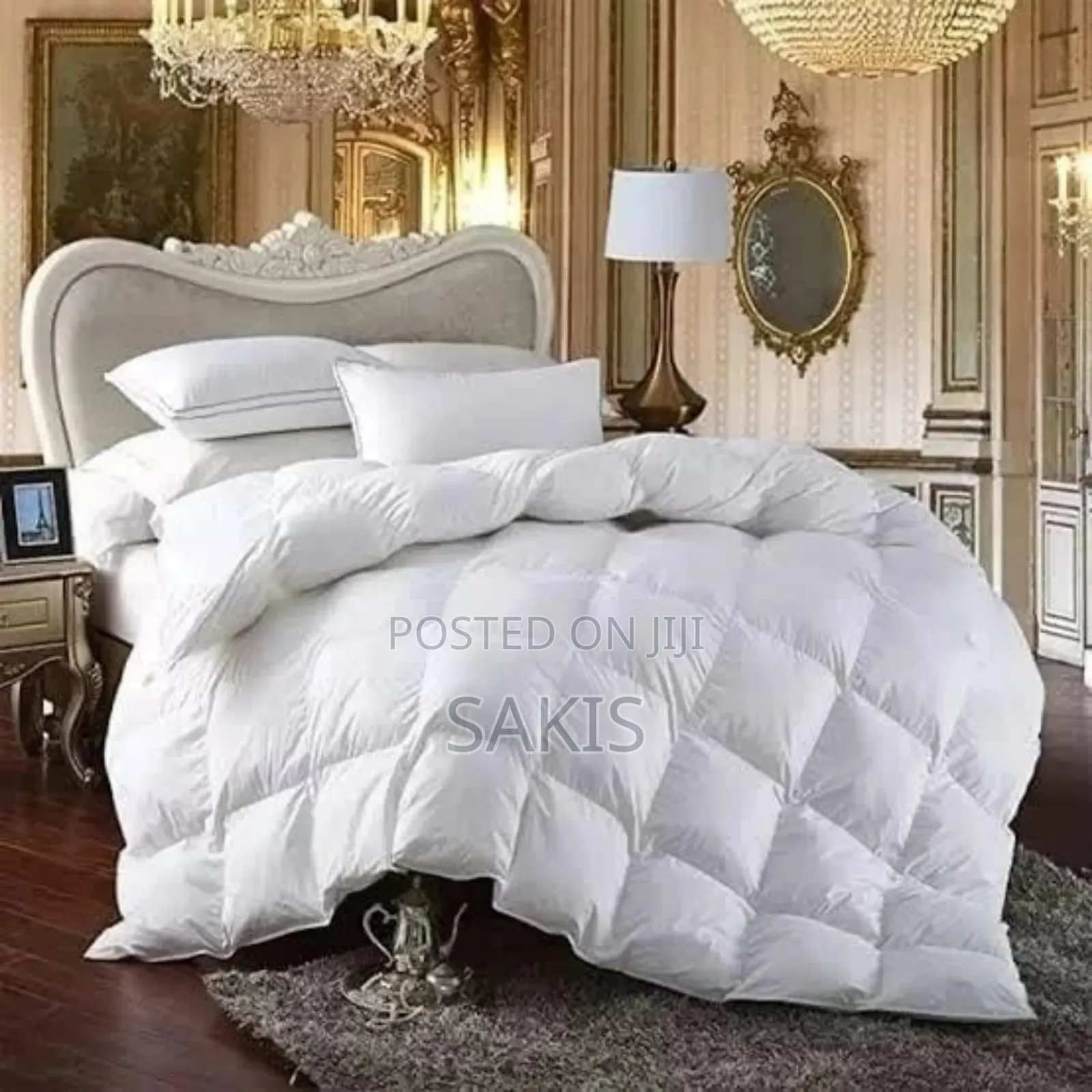 Pure White King Size (6*6) Cotton Duvets. Free Delivery
