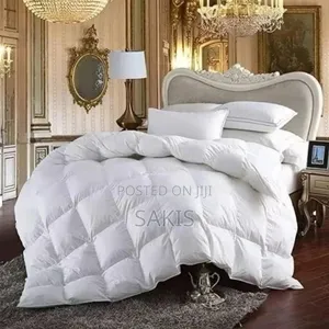 Queen Size (5*6) Pure White Cotton Duvets. Free Delivery