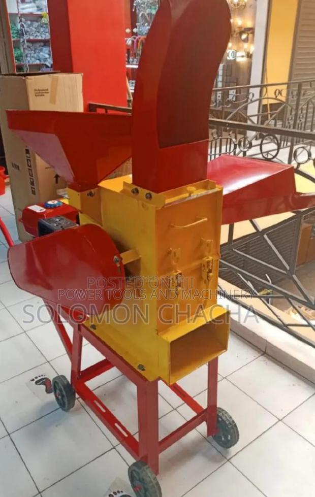 Complete Chaff Cutter and Chopper With Petro Engine - main view