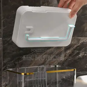 *Luxury Gold Plated Wall Mounted Tissue Box