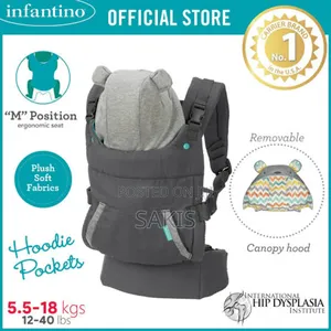Infantino Ergonomic Hoodie Carrier. Free Delivery