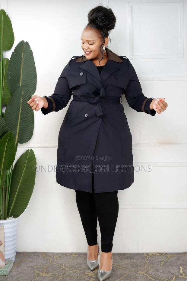Executive Ladies Plain Trench Coats - thumbnail 2