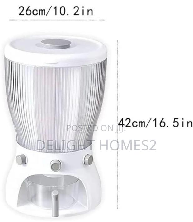 Rotating 4 Partition Cereal Dispenser - thumbnail 3