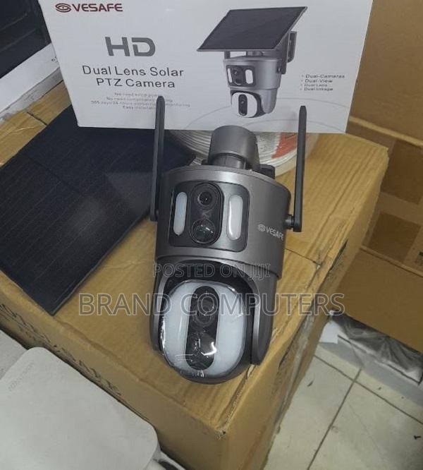 4MP Dual Lens 4G PTZ Solar Simcard Camera Wireless