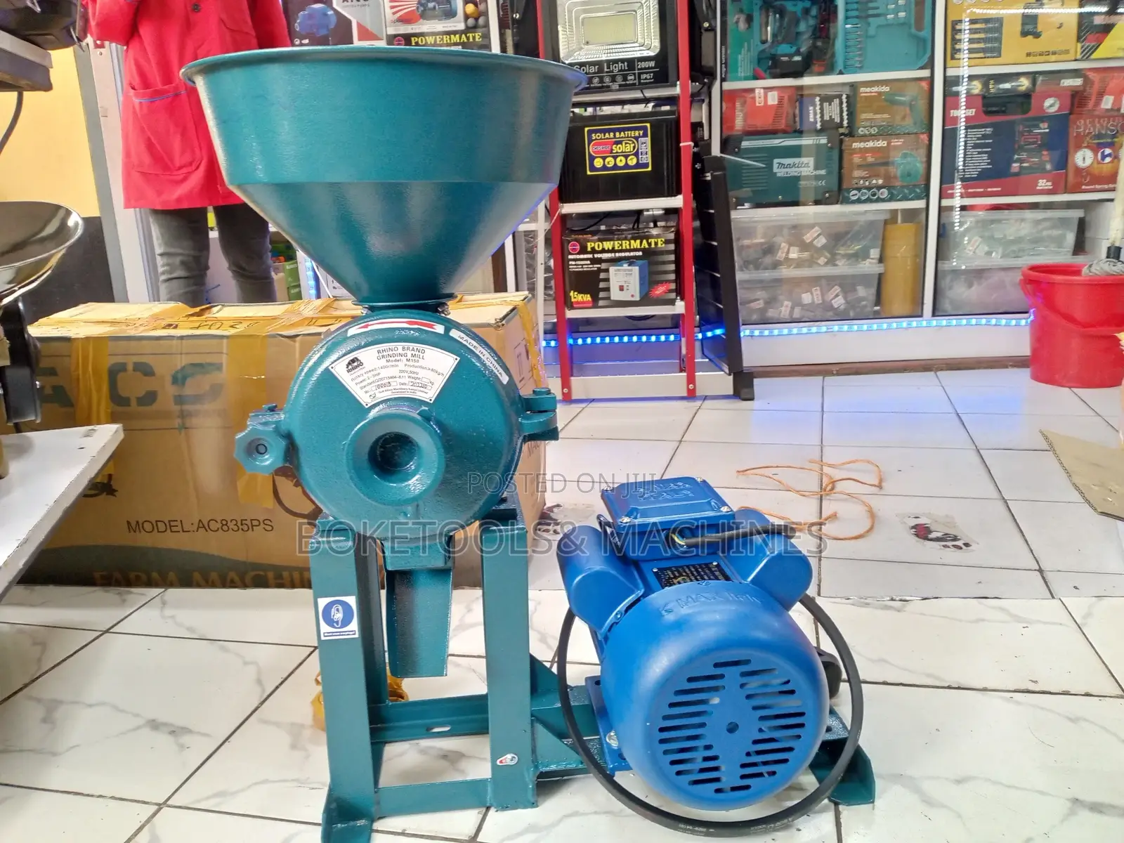 Complete Peanut Butter Machine