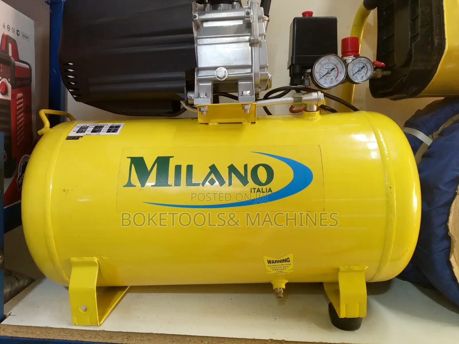 The Milano Air Compressor 50ltrs