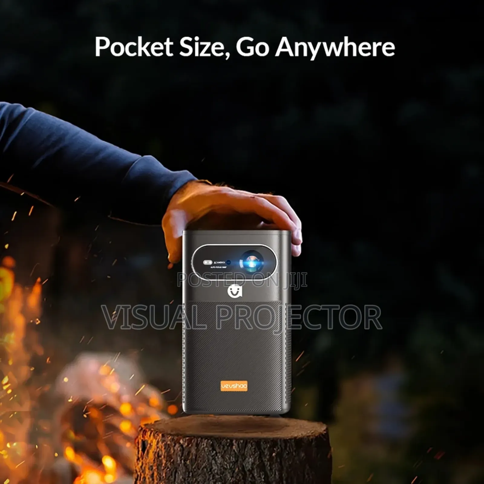 Mini Battery Projector Google Tv ( Netflix Certified )