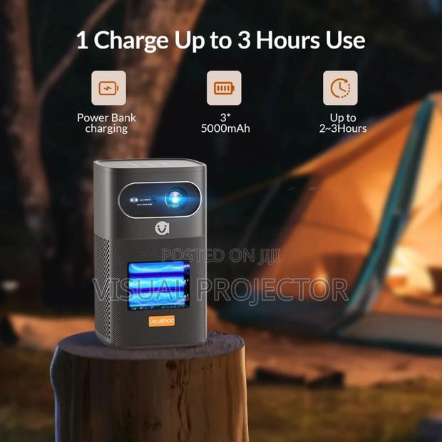 Mini Battery Projector Google Tv ( Netflix Certified ) - thumbnail 2